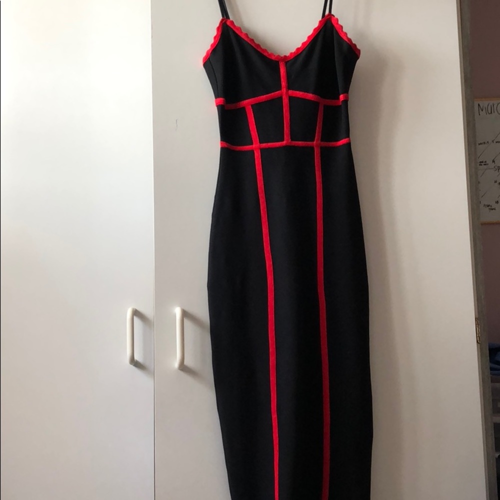 Midi dress BCBGMAXAZRIA
